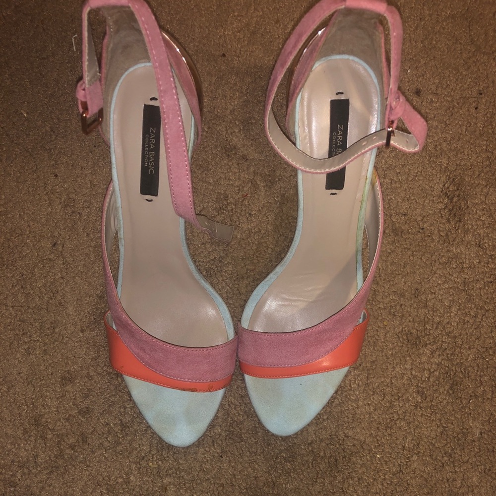 Zara Basic Pastel Sandals - image 2